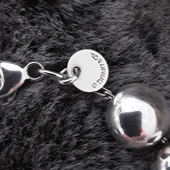 AUTHENTIC TIFFANY & CO 925 STERLING SILVER BRACELET HARDWEAR 10MM - Picture 2 of 5